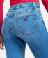 Фото #5 товара Women's Sexy Mid-Rise Bootcut Jeans