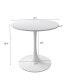 Фото #6 товара 32" Modern Round Dining Table With Printed Marble Tabletop