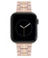 Фото #2 товара Ремешок для часов Nine West Rubberized Link Bracelet Apple Watch 38/40/41мм