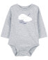 Фото #8 товара Baby 'Papa's Napping Buddy' Cloud Long-Sleeve Bodysuit 9M