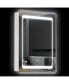 Фото #1 товара Зеркало для ванной комнаты Simplie Fun с LED-подсветкой и 3 полками