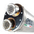 Фото #2 товара GPR EXHAUST SYSTEMS Dual CF Moto 800 MT Sport 22-24 Ref:E5.CF.11.DUAL.TO Homologated Titanium Slip On Muffler