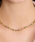 Фото #3 товара kate spade new york gold-Tone Sweetheart Delicate Tennis Necklace, 16" + 3" extender