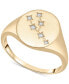 ფოტო #1 პროდუქტის Diamond Taurus Constellation Ring (1/20 ct. t.w.) in 10k Gold, Created for Macy's