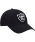 Фото #4 товара Little Boys and Girls Black Las Vegas Raiders Basic MVP Adjustable Hat
