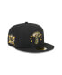 Фото #2 товара Men's Black Philadelphia Phillies 2024 Armed Forces Day On-Field 59FIFTY Fitted Hat