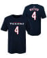 Фото #1 товара Little Boys and Girls DeShaun Watson Houston Texans Mainliner Player T-shirt