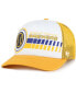 Men's White, Gold Milwaukee Brewers 2024 Spring Training Foam Trucker Adjustable Hat