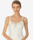 ფოტო #3 პროდუქტის Flower-Lace Trim Cami & Shorts Pajama Set