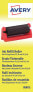 Фото #1 товара Avery Zweckform Avery IRAV5 - Printer ink roller - Inkjet - Black - Black - Red - 161 mm - 58 mm