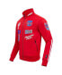 ფოტო #3 პროდუქტის Men's Red Philadelphia Phillies Fast Lane Full-Zip Track Jacket