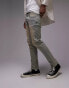 Фото #4 товара Topman slim jeans in dirty wash