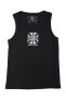 Tanktop West Coast Choppers Classic Schwarz