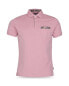 Фото #3 товара Barbour 288411 Hirst Pocket Polo Shirt in Faded Pink Size Small