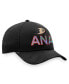 Фото #4 товара Men's Black Anaheim Ducks Authentic Pro Team Locker Room Adjustable Hat
