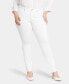 Plus Size Waist Match Marilyn Straight Jeans