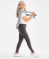 ფოტო #2 პროდუქტის Petite Denim Mid Rise Pull-On Jeggings, Created for Macy's