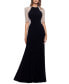 ფოტო #1 პროდუქტის Beaded Colorblocked Gown