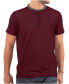 Фото #1 товара Men's Short Sleeve Henley T-Shirt