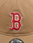 New Era 9twenty Boston Red Sox cap in beige