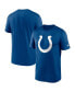 Фото #1 товара Men's Royal Indianapolis Colts Legend Logo Performance T-shirt