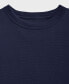 Фото #3 товара Men's Relaxed-Fit Textured T-Shirt, Created for Macy's