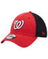 Men's Red Washington Nationals Shadow Neo 39THIRTY Flex Hat