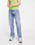 Фото #1 товара COLLUSION x005 straight leg jeans in mid blue