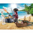 Фото #2 товара Конструктор Playmobil Starter Pirate Pack With Rowing Boat.