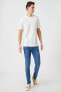 Фото #1 товара Erkek Orta İndigo Jeans 3SAM40130ND