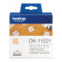 Фото #2 товара Brother Square Paper Label - Black on white - 1000 pc(s) - DK - White - Direct thermal - Brother