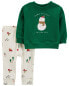 Baby 2-Piece Snowman Outfit Set NB