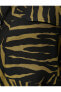Фото #48 товара Crop Gömlek Zebra Desenli Kapaklı Cepli Düğmeli Uzun Kollu