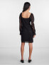Фото #2 товара Вечернее платье slim fit pieces SALIRA черное 17143428