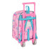 School Rucksack with Wheels LOL Surprise! Glow girl Pink (22 x 27 x 10 cm)