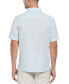 Men's Big & Tall Multicolor Panel Linen Shirt