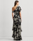 Фото #2 товара Women's One-Shoulder Floral Gown