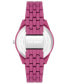 ფოტო #3 პროდუქტის Women's Analog Matte Mauve Alloy Link Bracelet Watch, 36mm