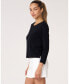 ფოტო #4 პროდუქტის Women's Rebody Essentials Mid Length Long Sleeve For Women