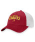 Men's Cardinal, White USC Trojans Breakout Trucker Snapback Hat