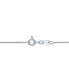 ფოტო #4 პროდუქტის Lab Grown Diamond Cross Pendant Necklace (1/2 ct. t.w.) in Sterling Silver, 16" + 2" extender