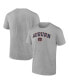 ფოტო #2 პროდუქტის Men's Heather Gray Auburn Tigers Campus T-shirt