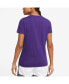 ფოტო #3 პროდუქტის Women's Purple Los Angeles Lakers 2022/23 City Edition Essential V-Neck T-shirt