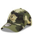 Фото #4 товара Men's Camo Chicago Cubs 2022 Armed Forces Day 39THIRTY Flex Hat