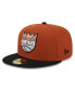 Фото #3 товара Men's Rust, Black Sacramento Kings Two-Tone 59FIFTY Fitted Hat