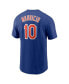 Men's Ronny Mauricio Royal New York Mets Name and Number T-shirt