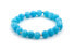 Фото #1 товара Cyan calcite bead bracelet MINK12 / 17