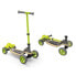 SMOBY 4 Wheels Wooden Skate - Verstellbarer Lenker - Faltbar