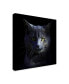 Фото #2 товара Alain Gillet Blue Cat Canvas Art - 15" x 20"