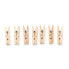Clamps Small Brown Wood (24 Units)